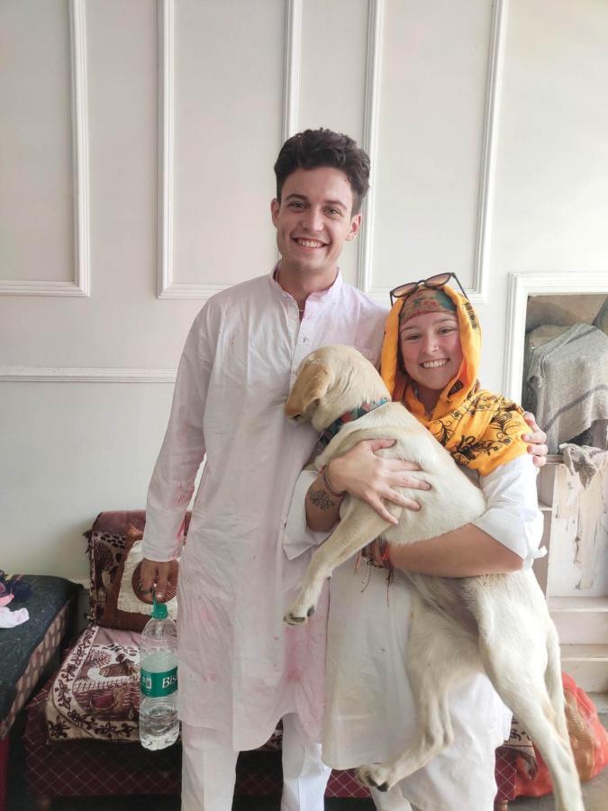 Ira Homestay Mathura - Divine Spiritual Stay Buitenkant foto